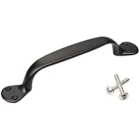 SO-TECH® Möbelgriff Erik, Lochabstand 96 mm (1-St), 1 Stück, schwarz, Abmessungen 143,5 x 22,7 x 25 mm