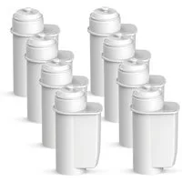 Comedes Wasserfilter 8er Set passend für Siemens EQ Serie, Bosch Vero Series, Zubehör für einsetzbar statt Siemens TZ70003, TZ70033, Bosch TCZ7003, 12008246 467873, einsetzbar statt BRITA Intenza TZ70003, 1016723 575491