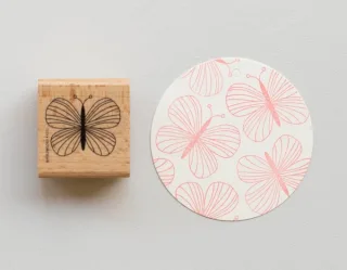Perlenfischer Stempel Sommer: Schmetterling EMMA