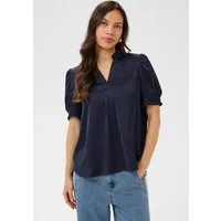 Saint Tropez Kurzarmbluse Bluse kurzarm PananSZ