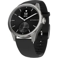 Withings ScanWatch 2 42mm, hybrid, Akku bis 35 Tage, 50 M Wasserdicht Smartwatch (42 cm, HealthSense OS), Aktivitätstracking, Schlafüberwachung, Herzgesundheit, Temperatur uvm.