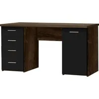 FORTE Schreibtisch Netta, Breite 145 cm, mit Schubladen