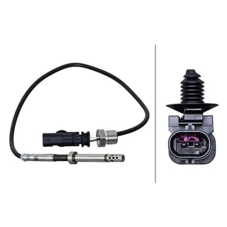 Hella Sensor f?r Abgastemperatur Volvo S60 S80 V60 V70 Xc60 Xc70 2,4