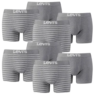 8er Pack Levis Men Vintage Stripe YD B Boxer Brief Boxershorts Unterhose Pant Un...