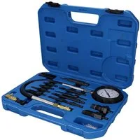 Brilliant Tools Montagewerkzeug BRILLIANT TOOLS Kompressionstester-Satz für Diesel Motoren 15tlg....