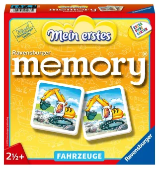 Ravensburger 21437 - Mein erstes memory: Fahrzeuge