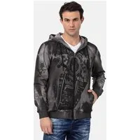 Cipo & Baxx Sweatjacke Jacken (1-tlg) mit Print, CL561