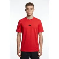 adidas Sportswear T-Shirt ESSENTIALS SMALL LOGO SINGLE JERSEY sportliches Kurzarmshirt, mit Rundhalsausschnitt