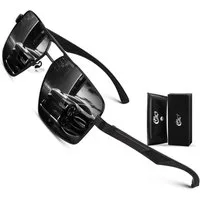 LuxusKollektion Pilotenbrille Sonnenbrille Herren Pilotenbrille Schwarz Rahmen Grau Linse