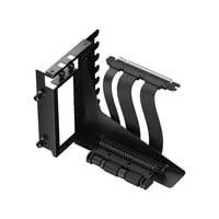 Flex 2 PCIe 4.0 x16 Black, Halterung + Verlängerungskabel schwarz, 19,5cm