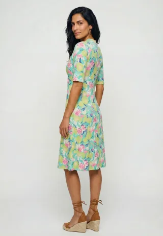 Olsen - Dress Jersey Medium (till 115cm) pool blue - Gr. - 40