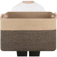 Agger Aufbewahrungskorb Wäschekorb, Korb Aufbewahrung, Faltbarer Wäschekorb, Aufbewahrungskorb, für Baby Spielzeug, Square Laundry Baskets, Korb Aufbewahrung
