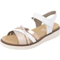 Remonte Riemchensandale, Keilabsatz, Sommerschuh, Sandalette mit herausnehmbarer Softeinlage