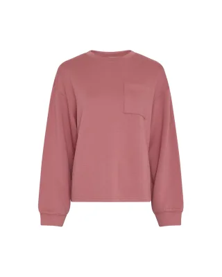 msch copenhagen - MSCHIlliana Ima Q Sweatshirt Faded Rose - Gr. - M