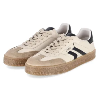 Tamaris Low Sneaker - Gr. 41 - Beige - Glattleder