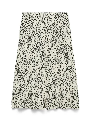 VERO MODA - VMKORA MW 7/8 SKIRT WVN SP Birch - Gr. - XL