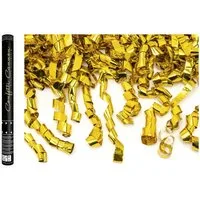 partydeco Streudeko, Konfetti Kanone mit Luftschlangen 40cm gold