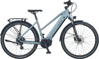 Prophete "Entdecker 3.8" 8 Gang Shimano Altus Schaltwerk Kettenschaltung Mittelmotor 250 W Pedelec, Elektrofahrrad für Damen