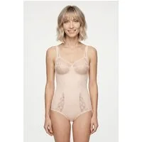 Susa Body Latina stark formend, Glitzer-Effekt, Spitze, ohne Bügel
