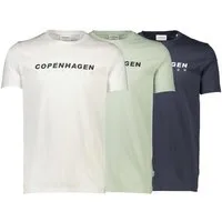 LINDBERGH Kurzarmshirt T-Shirt (Kurzarm) Relaxed Fit