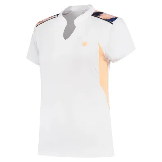 K-Swiss - "Hypercourt" T-Shirt für Damen, Tennis, Regulär (Weiß)