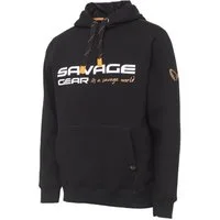 Savage Gear Kapuzenpullover Savage Gear Cosmo Hoodie Black Ink - Angelpullover