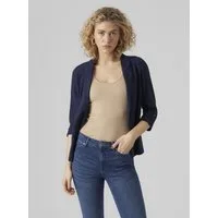 Vero Moda Kurzblazer VMJESMILO 3/4 LOOSE BLAZER WVN NOOS mit Leinen