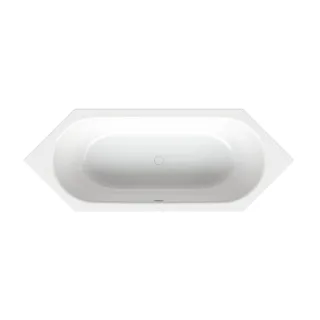 6-Eck-Badewanne BetteStarlet 2080000 210 x 80 x 42 cm, weiss