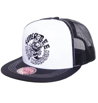 King Kerosin Herren KING KEROSIN Snapback Cap mit Netzeinsatz Super Bee
