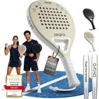 Otaro Padelschläger Padelschläger PULSE, Leicht. Präzise. Kontrolle., (Direkt loslegen, Padel Schläger für Einsteiger & Aufsteiger)