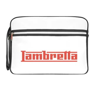Lambretta - Herren/Damen Unisex Kabinengepäck, Logo (Schwarz/Weiß)