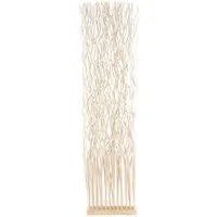 DESIGN DELIGHTS Paravent RAUMTEILER "WAVE", Weidenholz, 170x40cm (HxB), Paravent, Trennwand