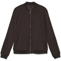 Vero Moda Kurzjacke VMCONNY, leichte Jacke für den Übergang seitliche Eingrifftaschen, Rippbündchen