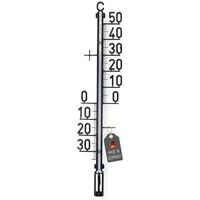 Lantelme Gartenthermometer 35cm Analog Thermometer Universal für Zimmer Innen Außen Garten