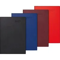 BRUNNEN Taschenkalender 2027 BRUNNEN Taschenkalender 7x10cm sort 1S/1W
