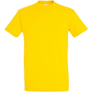 SOLS Mens Imperial Heavyweight Short Sleeve T-Shirt (Gold)
