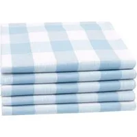ZOLLNER Geschirrtuch, (Spar-Set, 5-tlg), 50 x 70 cm, 50% Baumwolle, 50% Leinen, vom Hotelwäschespezialisten