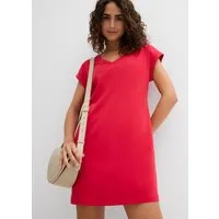 bonprix Shirtkleid (Packung, 2-tlg) für Frühling und Sommer, aus reiner Baumwolle, lockerer Schnitt