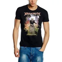 coole-fun-t-shirts Print-Shirt MEGADEATH T-Shirt black 35 Years Graveyards S-XL