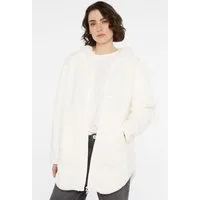 SENSES.THE LABEL Kapuzensweatjacke mit Zwei-Wege-Reißverschluss