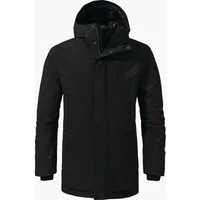 Schöffel 3-in-1-Funktionsparka Insulated Parka Style Crivat Men Stylischer und funktionaler Parka für Herren, ideal für