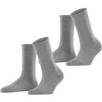 Esprit Socken Basic Pure (2-Paar, 2 Paar) ohne einschneidendes Bündchen, Basic-Socke, Uni-Strümpfe atmungsaktiv