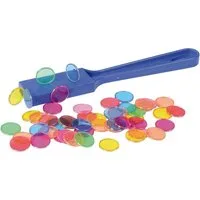 EDUPLAY Lernspielzeug Magnetstab mit Chips (51-St)