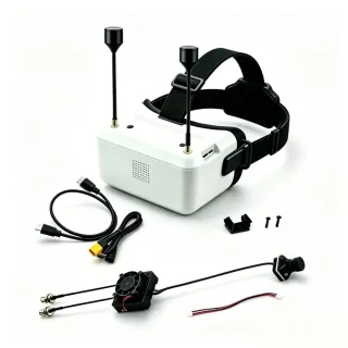 Hawkeye HD Transmission System+HD FPV Goggles 1280*720 LCD DVR OSD with 720p 60fps 1/2.8" CMOS FPV Camera VTX HD Goggles