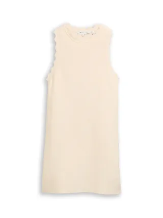 Denim Tom Tailor - Slim Fit Mini-Kleid dove white - Gr. - M