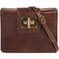 Piké Umhängetasche (1-tlg), echt Leder, Made in Italy