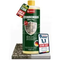 Empefly Steinreiniger Ultra Pro 1000 ml – Steinreiniger für Außenflächen Grünbelagentferner (Einzelartikel, [- Steinreiniger Intensiv für außen)