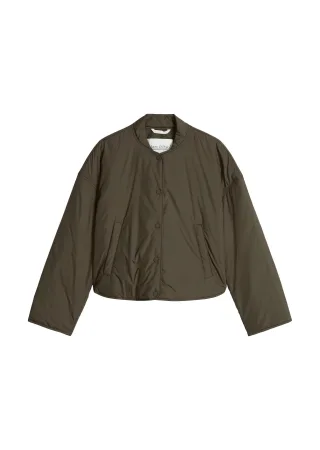 Marc OPolo Casual - Steppjacke regular Mossy Earth - Gr. - 38