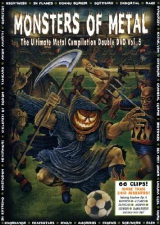 Various Artists - Monsters of Metal Vol. 5 (Limited Edition 2 DVDs)
