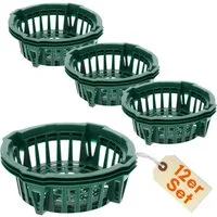 GarPet Pflanzschale 12er Set Pflanzkörbe für Blumenzwiebeln Pflanzschale Tulpenzwiebeln